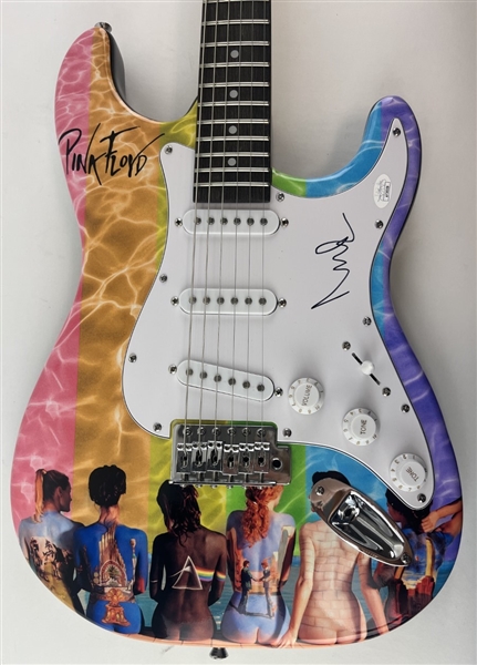 Pink Floyd: Nick Mason Signed Custom Graphics Guitar (JSA)