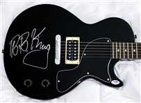 B.B. King Signed Epiphone Guitar On The Body! (PSA/DNA)