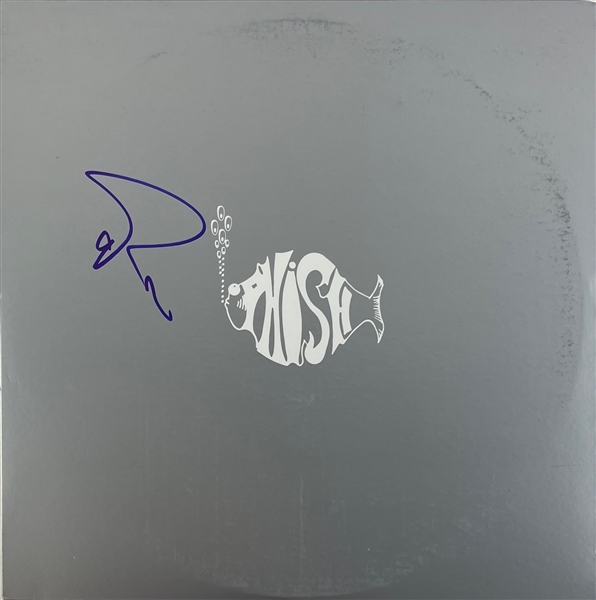 Phish: Trey Anastasio Signed Self-Titled Album Cover w/ Vinyl (Beckett/BAS)