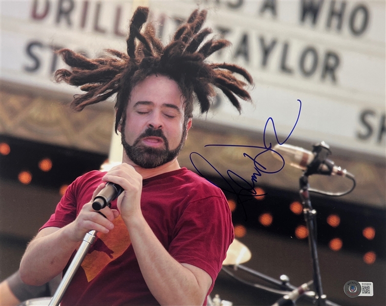 Counting Crows: Adam Duritz Signed 11" x 14" Photo (Beckett/BAS)