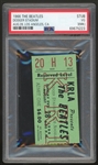 The Beatles Original 1966 Second to Last Concert Ticket @ Dodger Stadium (PSA/DNA Encapsulated)