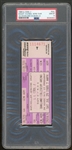 N.W.A: Gem Mint 10 1989 Full Concert Ticket :: Ice Cubes Last Show with N.W.A! (PSA/DNA EncapsulateD)