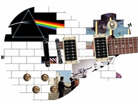 Pink Floyd: David Gilmour Signed Gibson Epiphone Les Paul Guitar (ACOA)