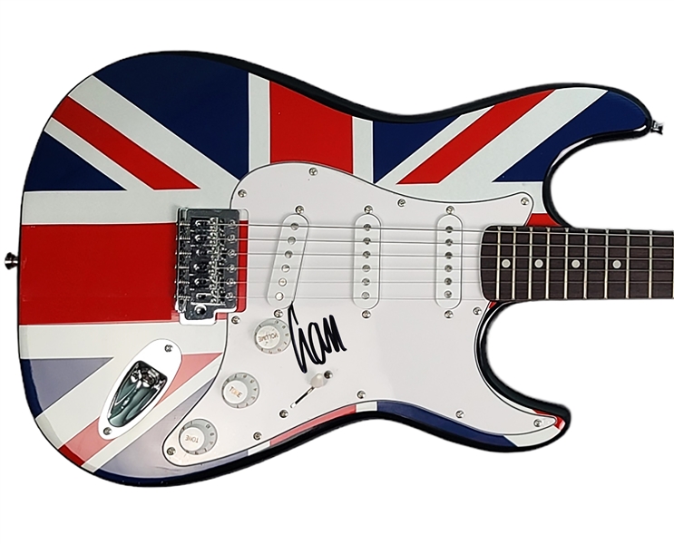 Liam Gallagher Signed Custom Graphic Guitar (Third Party Guaranteed)