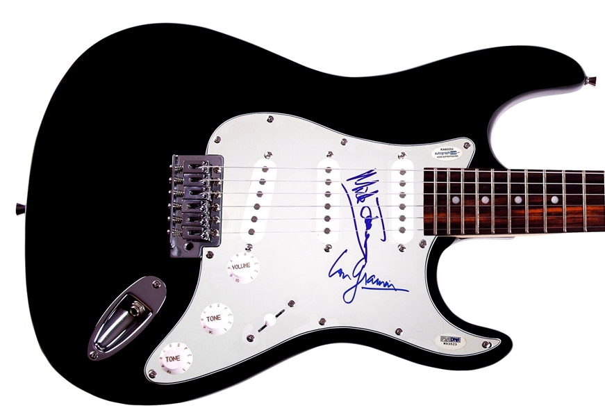 Foreigner: Mick Jones & Lou Gramm Signed Electric Guitar (PSA/DNA)(ACOA)