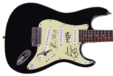 Rolling Stones: Group Signed Signed Electric Guitar (4 Sigs)(ACOA)