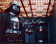 Star Wars: Prowse & Jones Signed 10” x 8” Darth Vader Photo from an Original Trilogy Film (Third Party Guaranteed)