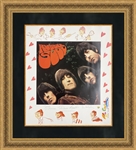 The Beatles: Ron Campbell Fantastic Original Artwork “Rubber Soul Hearts” Litho (Third Party Guaranteed) 