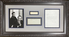 Richard Rodgers & Oscar Hammerstein II Signed Display (JSA Authentication) 