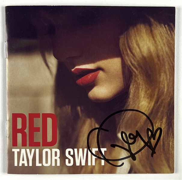 Taylor Swift Signed “Red” CD Booklet (PSA Authentication)     