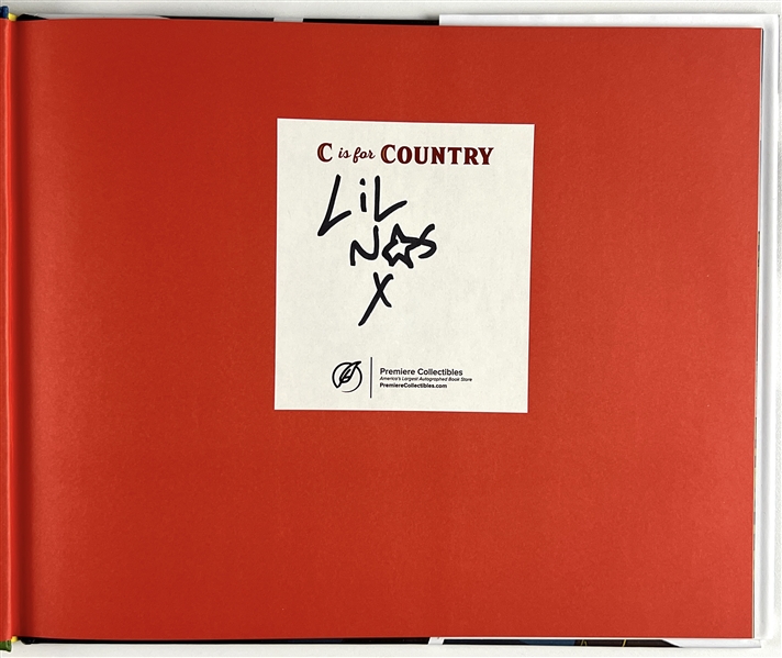 Lil Nas X Signed “C is For Country” Book (Third Party Guaranteed)