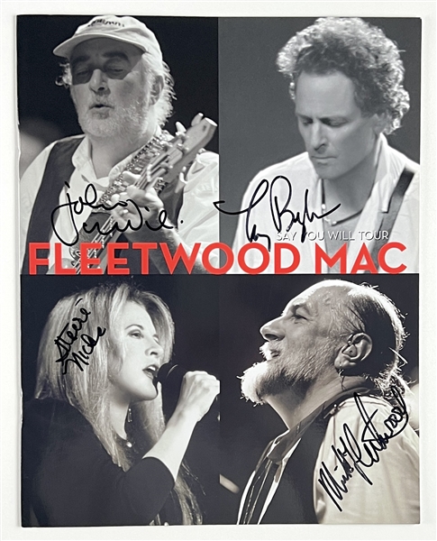 Fleetwood Mac Group Signed “Say You Will” Tour Program (4 Sigs) (Roger Epperson/REAL LOA)
