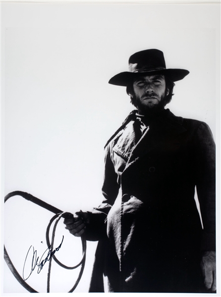 Clint Eastwood In-Person Signed 16” x 20” Photo (JSA Authentication)