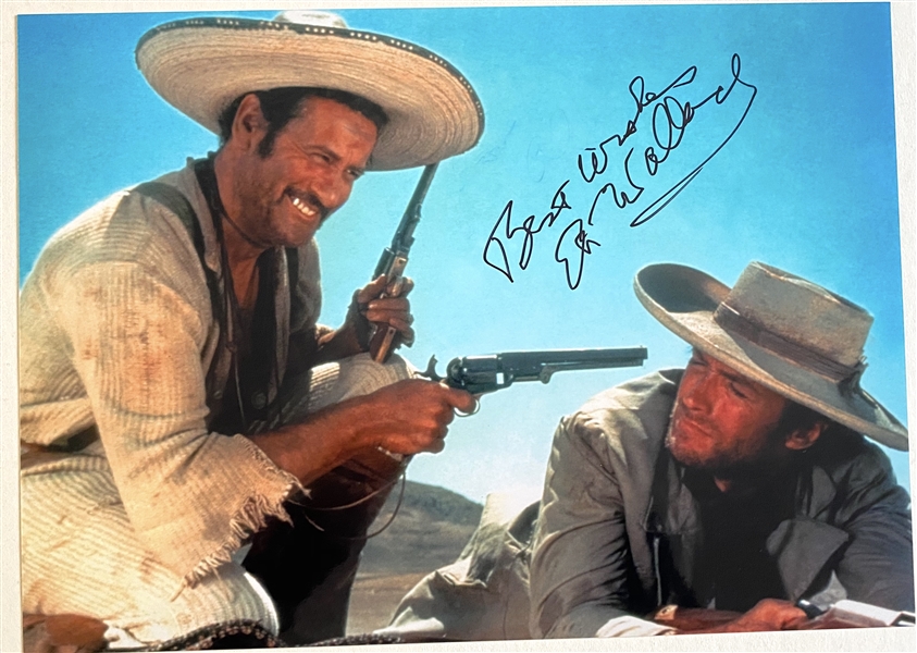 The Good, the Bad, and the Ugly: Elli Wallach In-Person Signed 14” x 11” Photo (JSA Authentication)