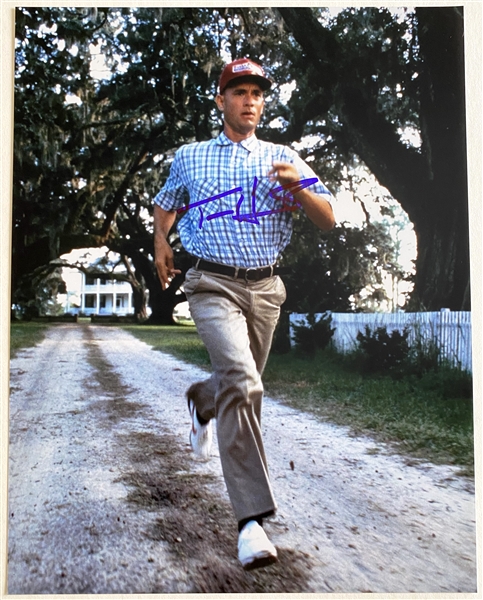 Forrest Gump: Tom Hanks In-Person Signed 11” x 14” Photo (JSA Authentication)