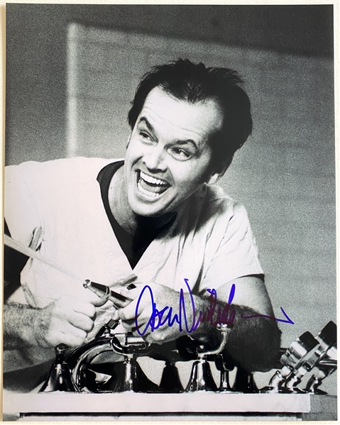 Jack Nicholson “One Flew Over the Cuckoo’s Nest” In-Person Signed 11” x 14” Photo (JSA Authentication)