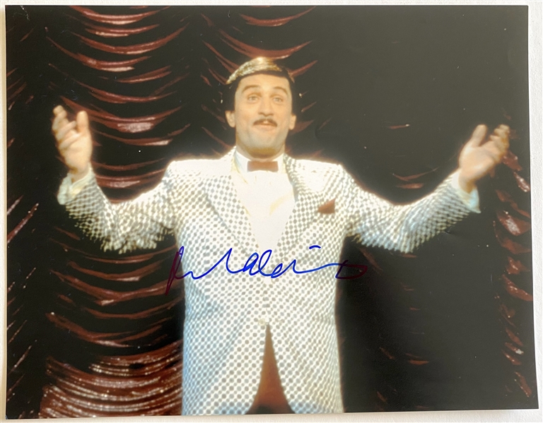Robert De Niro “The King of Comedy” In-Person Signed 14” x 11” Photo (JSA Authentication)