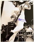 The Who: Pete Townshend In-Person Signed 11” x 14” Photo (JSA Authentication)