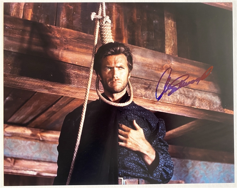 Clint Eastwood “The Good, The Bad, and The Ugly” In-Person Signed 14” x 11” Photo (JSA Authentication)