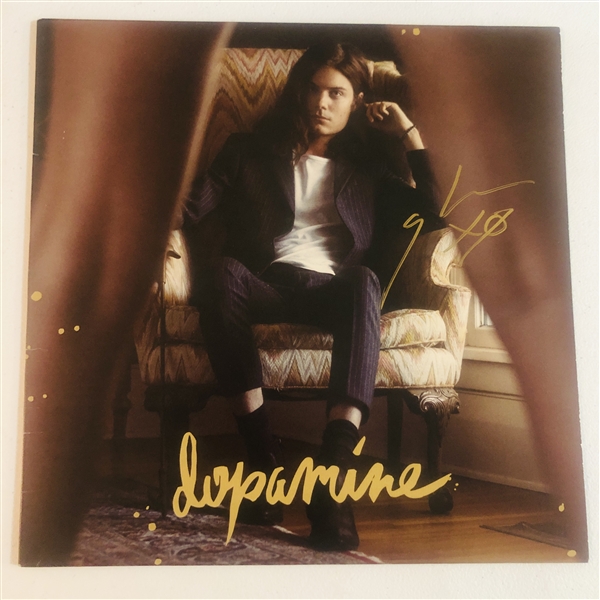 Borns In-Person Signed “Dopamine” Album Record (John Brennan Collection) (Beckett/BAS Authentication)