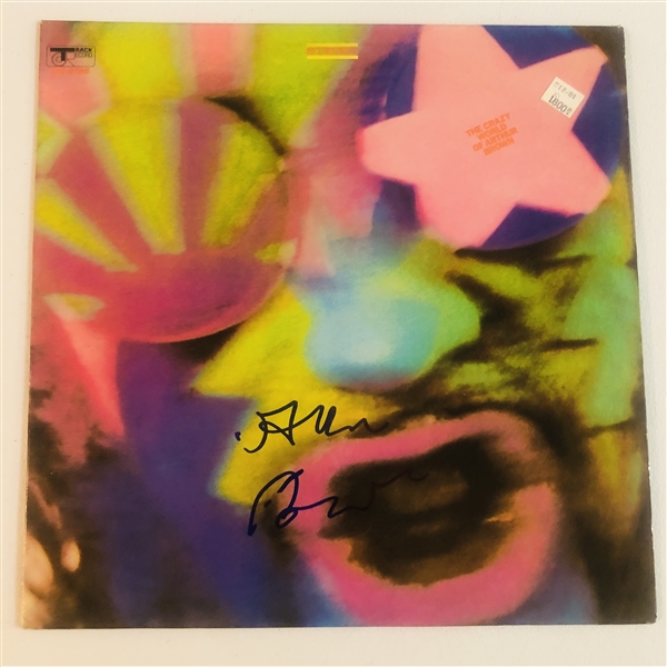 Arthur Brown In-Person Signed “The Crazy World of Arthur Brown” Album Record (John Brennan Collection) (Beckett/BAS Authentication)