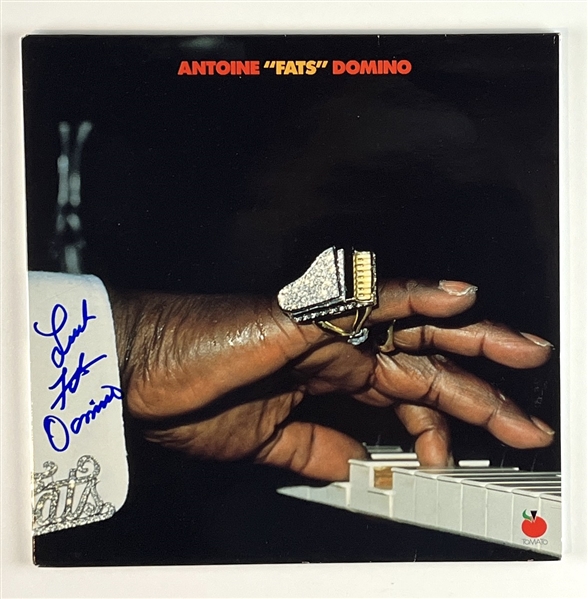 Fats Domino In-Person Signed “Antoine ‘Fats’ Domino” Album Record (John Brennan Collection) (Beckett/BAS Authentication)