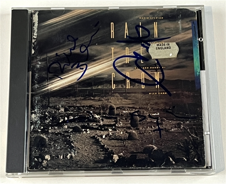 Japan: “Rain Tree Crow” Sylvian, Karn & Barbieri In-Person Group Signed CD (3 Sigs) (John Brennan Collection) (JSA Authentication)