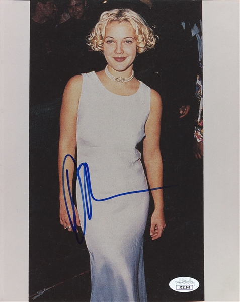 Drew Barrymore In-Person Signed 8” x 10” Photo (John Brennan Collection) (JSA Authentication)