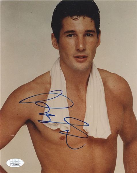 Richard Gere In-Person Signed 8” x 10” Photo (John Brennan Collection) (JSA Authentication)