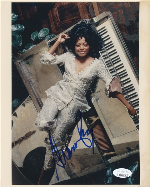 Diana Ross In-Person Signed 8” x 10” Photo (John Brennan Collection) (JSA Authentication)