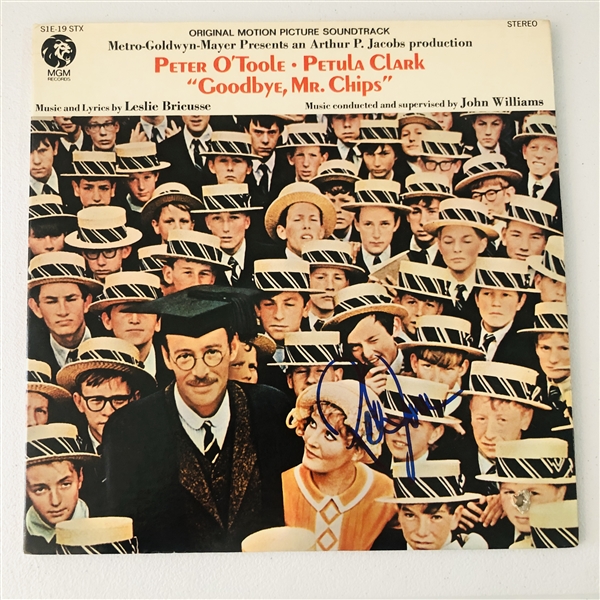 Peter O’Toole In-Person Signed “Goodbye Mr. Chips” Soundtrack Album Record (John Brennan Collection) (Beckett/BAS Authentication)