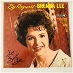 Brenda Lee In-Person Signed “By Request” Album Record (John Brennan Collection) (Beckett/BAS Authentication)