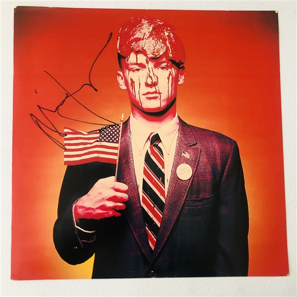 Ministry: Al Jourgensen In-Person Group Signed “Filth Pig” 12” x 12” Album Flat (John Brennan Collection) (JSA Authentication)