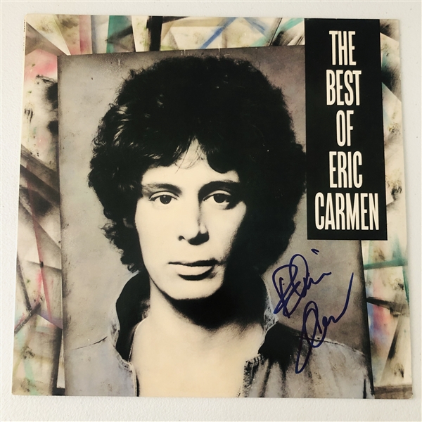 Eric Carmen In-Person Signed “The Best Of” Album Record (John Brennan Collection) (Beckett/BAS Authentication)