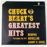 Chuck Berry In-Person Signed “Greatest Hits” Album Record (John Brennan Collection) (Beckett/BAS Authentication)