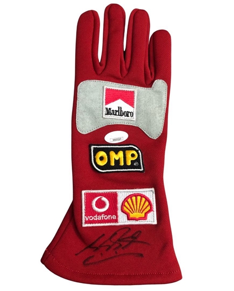 Michael Schumacher Signed Driving Glove (JSA Authentication) 
