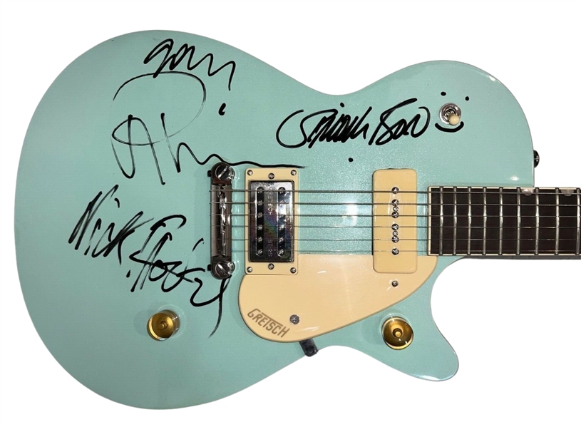 Duran Duran Fully Band Signed Gretsch Mint Guitar On the Body (4 Sigs) (JSA Authentication)