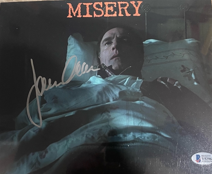 James Caan “Misery” Signed 10” x 8” Photo (Beckett/BAS Authentication) 