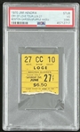 Original Jimi Hendrix 1970 Cry of Love Tour @ Boston Garden Concert Ticket (PSA/DNA Encapsulated)