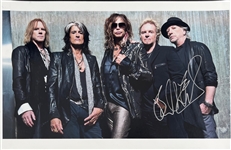 Brad Whitford 17" x 11" Signed Aerosmith Photograph (Third Party Guaranteed)