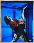 Eddie Van Halen Impressive Signed 16" x 20" Color Photograph (JSA LOA)