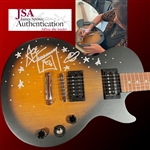 KISS: Ace Frehley Signed Epiphone Les Paul Guitar with Hand Drawn Space Sketch & Exact Photo Proof! (JSA Witnessed)