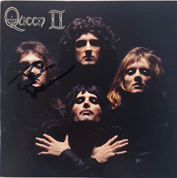 Queen: John Deacon Signed Queen II CD Insert w/ Disc (Third Party Guaranteed)