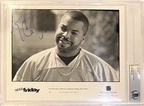 Ice Cube Signed 8" x 10" Publicity Photo for "Next Friday" (Beckett/BAS Encapsulated)