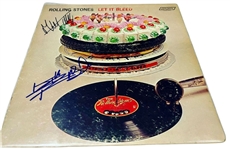 Rolling Stones: Jagger & Richards Dual-Signed “Let it Bleed” Album Record (2 Sigs) (Beckett/BAS Authentication)