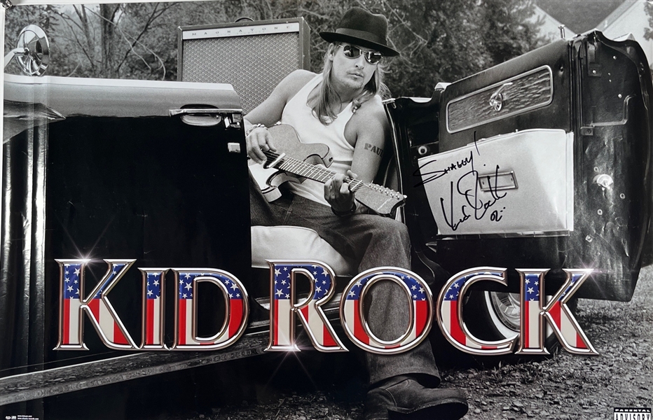 Kid Rock Signed 20" x 30" Poster (Third Party Guaranteed)