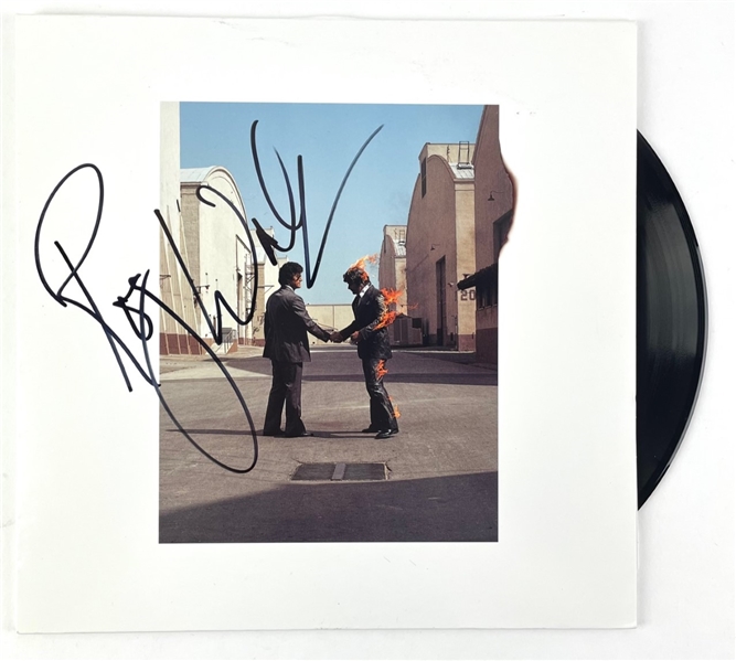 Pink Floyd: Roger Waters Signed "Wish You Were Here" Record Album (JSA)