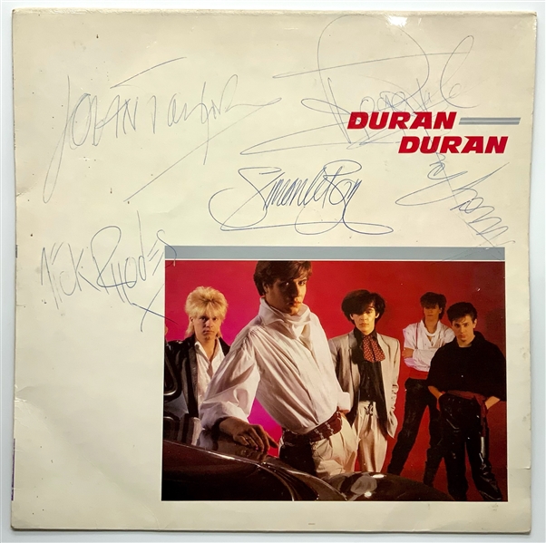 Duran Duran Vintage Period-Signed Self-Titled Debut Record Album (5 Sigs) (Third Party Guaranteed) 