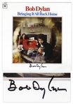Bob Dylan Superbly Signed "Bringing It All Back Home" Record Album (Epperson/REAL LOA & Manager Jeff Rosen LOA) 