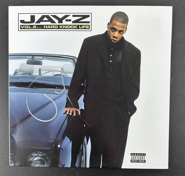 Jay-Z Signed "Vol. 2...Hard Knock Life" Album Cover (JSA LOA)